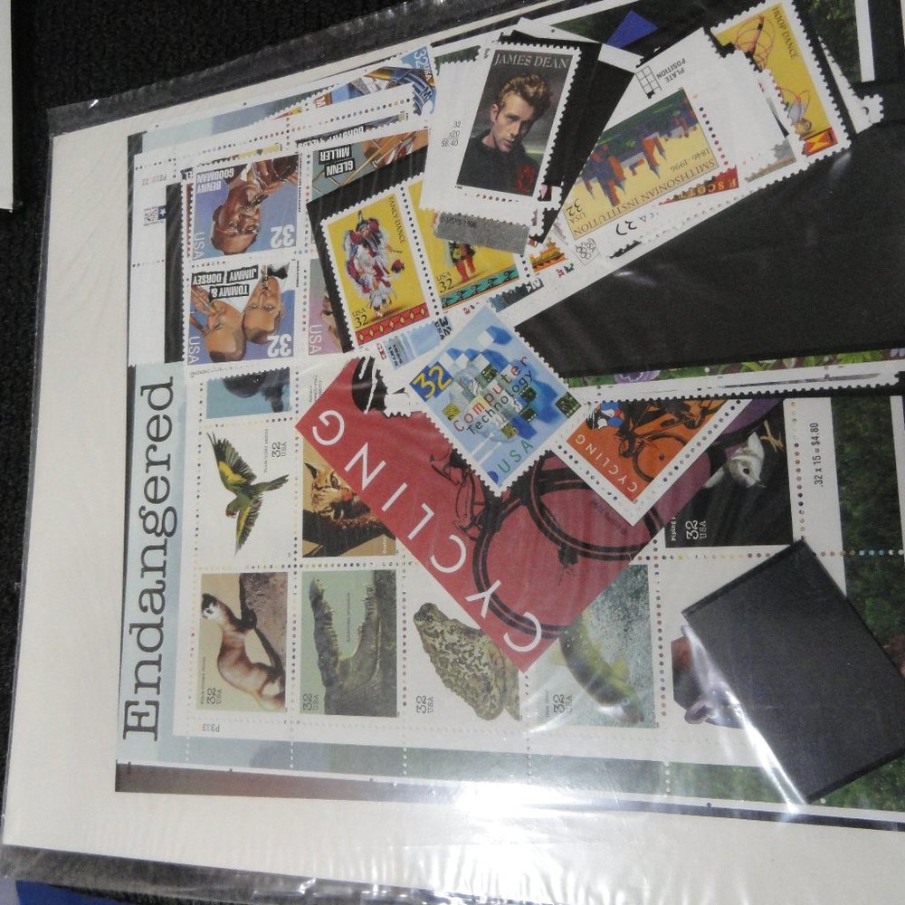 1996 James Dean cover Commemorative Stamp collection, W dust cover~stamps NEW - Picture 3 of 6